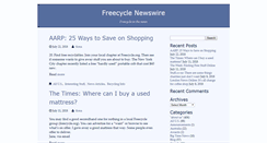 Desktop Screenshot of newswire.freecycle.org