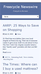 Mobile Screenshot of newswire.freecycle.org